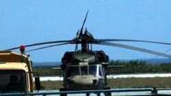 Dedeağaç'a kaçırılan helikopter teslim alındı