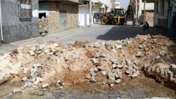 Mardin'de hendek kazan teröristler polisle çatıştı