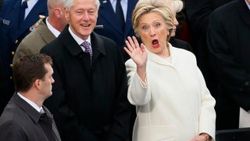Hillary Clinton devir teslim töreninde