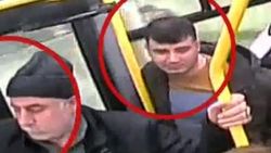Minibüste hırsızlık anı kamerada