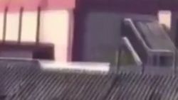 Brezilya'da çatıya kaçan hırsızın hazin sonu
