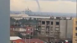 Hatay'da korkutan hortum