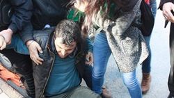 Mersin'de Davutoğlu protestosuna müdahale: 20 gözaltı
