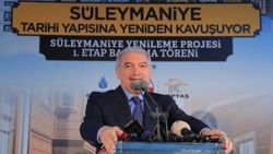 Süleymaniye Yenileme Projesi'nin ilk etabı açıldı