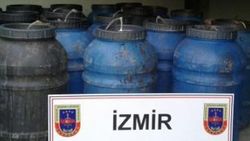İzmir'de kaçak içki operasyonu