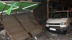 Iğdır'da sobacılar çarşısında patlama