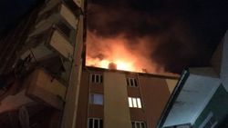 İzmir'de huzurevinde yangın