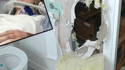 Şizofreni hastası duvarı delip tecavüze kalkıştı