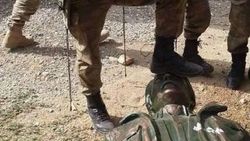 PKK'lı heykelinin üzerine basan askere soruşturma