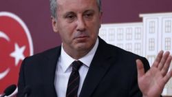İnce: Amacım dışa dönek değil içe dönük mücadele