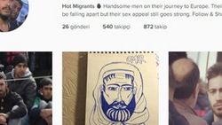 Instagram'da 'en seksi mültecile' hesabına tepki yağıyor