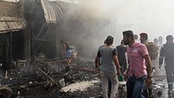Irak'ta pazar yerine saldırı düzenlendi