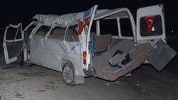 Isparta'da kaza: 2 ölü 21 yaralı