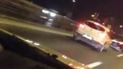 İstanbul trafiğinde makas atan sürücü