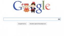 İşte Google'ın 23 Nisan logosu