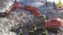 İtalya'daki arama kurtarma çalışmaları sona erdi