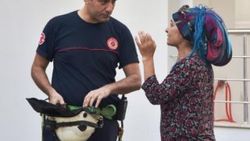 Ev sahibinin talimatları itfaiye erini güldürdü