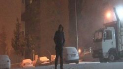 İzmir'de kar yağışı