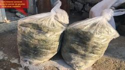 Diyarbakır'da minareye gizlenmiş esrar ele geçirildi