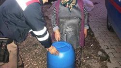 Çalınan zeytinyağını jandarma geri getirdi