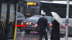 Cumhurbaşkanı Erdoğan trafikte kaldı İZLE