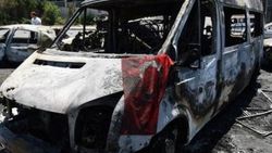 Cumhurbaşkanlığı Külliyesi'nde hasarın izleri