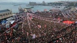 Mitingler sona erdi