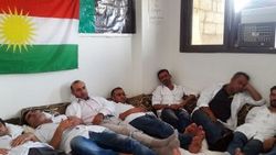 PYD'nin baskılarına karşı açlık grevindeler