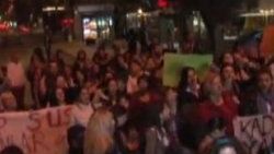 Kadınlardan Gözde Kansu'ya destek eylemi