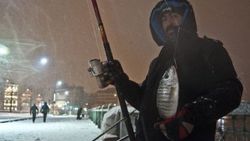 İstanbul'dan kar manzaraları