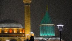 Konya'da kar yağışı etkili oldu
