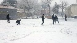 Çorum’da eğitime kar engeli