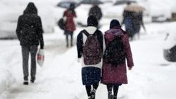 Karabük'te eğitime kar engeli