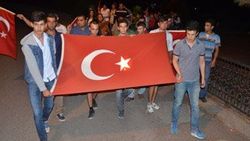 Karabük'te teröre karşı protestolar