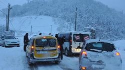 Kar nedeniyle erzağı biten aileye yardım eli