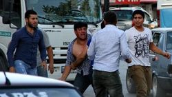 Ankara'da kaza sonrası tekmeli yumruklu kavga