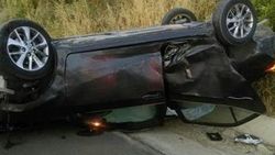 Arsuz Kaymakamı Musa Sarı kaza yaptı