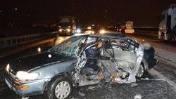 Kayseri'de aynı yerde 2 trafik kazası: 1 ölü 8 yaralı