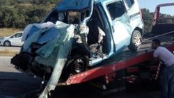 Çorum'da trafik kazası: 6 ölü