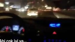 İstanbul trafiğinde makas atan maganda kaza yaptı