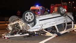 Ankara'da trafik kazası: 1 ölü 4 yaralı