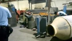 2 tonluk kazan ayağına düştü