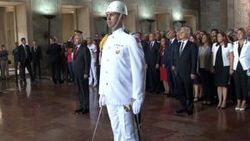CHP heyetinden Anıtkabir'e ziyaret