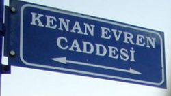 Aydın'da Kenan Evren caddesinin adı değiştirildi