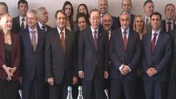 Kıbrıs müzakereleri İsviçre'de başladı