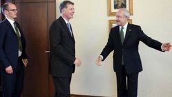 Kılıçdaroğlu İngiltere Büyükelçisi Moore’u kabul etti