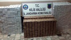 Kilis’te 18 bin paket kaçak sigara yakalandı