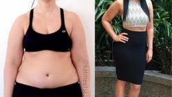 2 yılda 35 kilo veren Amerikalı kadının değişimi