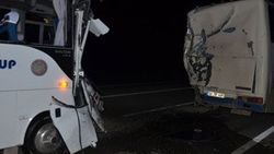 Kırklareli'nde zincirleme kaza: 21 yaralı