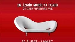 26. İzmir Mobilya Fuarı 25 Şubat'ta başlıyor
